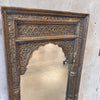Myla Mirror by Made Goods Antiqued Gold Tin Metal