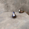 Pair of Sergio Bustamate Ceramic Bird Sculptures