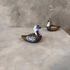Pair of Sergio Bustamate Ceramic Bird Sculptures