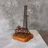 Oil Derrick Metal Sculpture