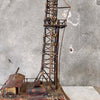 Oil Derrick Metal Sculpture