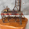 Oil Derrick Metal Sculpture