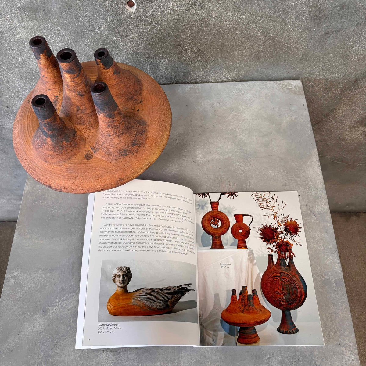 Eva Kolosvary Stupler Ceramic Vessel Studio Pottery