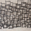 Brutalist Metal Wall Sculpture "Nail Art"