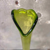 Vintage Viking Avocado Green Swing Footed Bud Vase