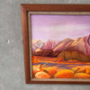 Vintage Oil on Canvas Painting "The Alabama Hills" By Mark Hawley '81