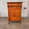 Highboy Chest of Drawers Circa 1890s With Key