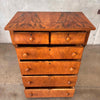 Highboy Chest of Drawers Circa 1890s With Key
