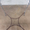 Vintage Woodard Chantilly Rose Pantina Patio Table