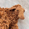 Listed Artist Judee Du Bourdieu Macrame Animal Sculpture / Wall Art