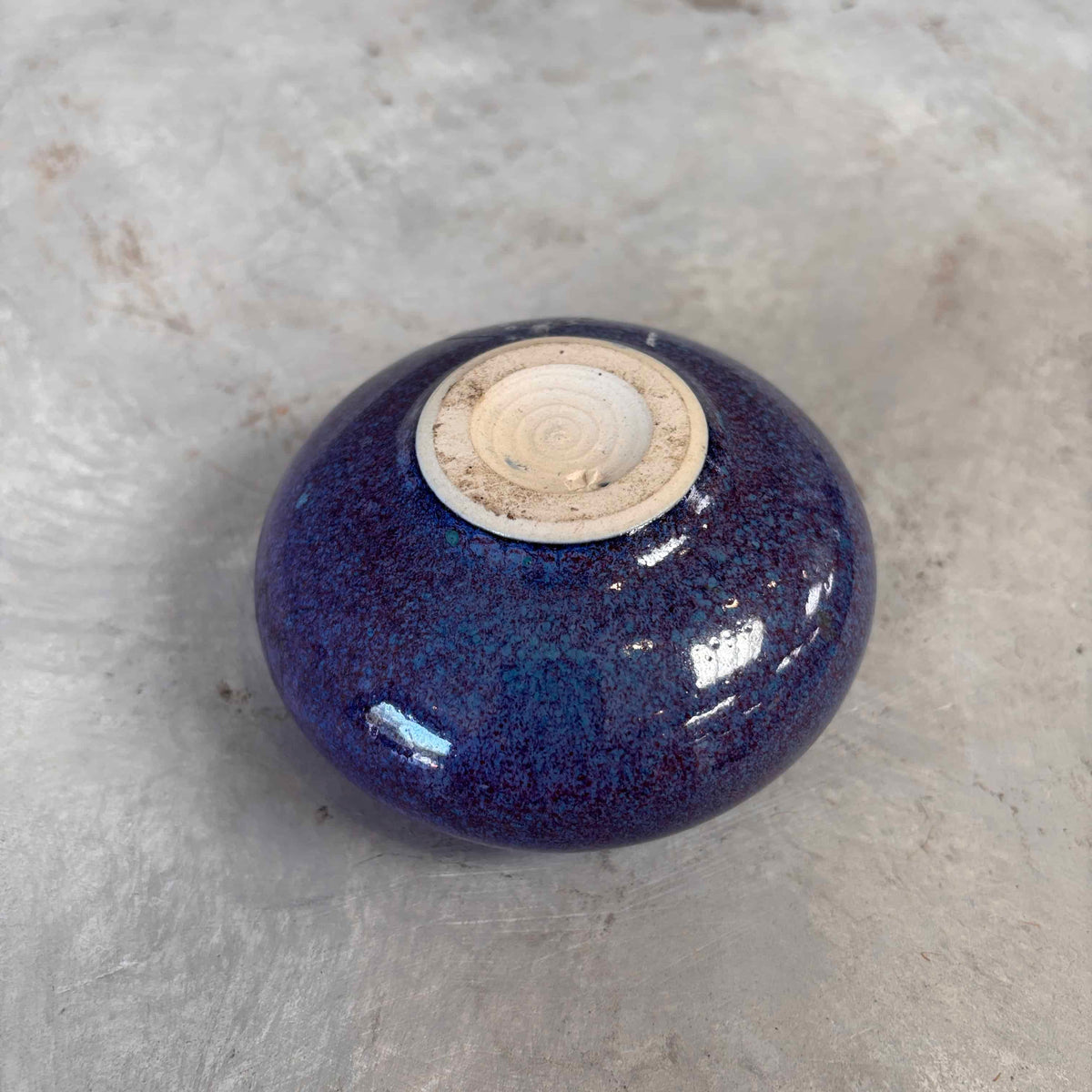 Larry Carnes Purple Small Weed Pot