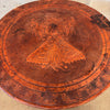 Angel Pazmino Leather Mid Century Modern Coffee Table C. 1969