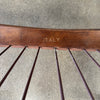 Mid Century Wood Lounge Chair Made In Italy