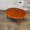 Povl Dinesen Teak Dining Table With Two Leaves - Denmark C. 1960