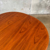 Povl Dinesen Teak Dining Table With Two Leaves - Denmark C. 1960