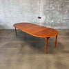 Povl Dinesen Teak Dining Table With Two Leaves - Denmark C. 1960