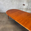 Povl Dinesen Teak Dining Table With Two Leaves - Denmark C. 1960