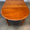 Povl Dinesen Teak Dining Table With Two Leaves - Denmark C. 1960