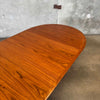 Povl Dinesen Teak Dining Table With Two Leaves - Denmark C. 1960