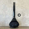 Vintage Mid Century Modern Black Porcelain Enamel Finish Preway Fireplace