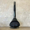 Vintage Mid Century Modern Black Porcelain Enamel Finish Preway Fireplace