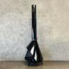Vintage Mid Century Modern Black Porcelain Enamel Finish Preway Fireplace