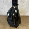 Vintage Mid Century Modern Black Porcelain Enamel Finish Preway Fireplace