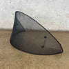 Vintage Mid Century Modern Black Porcelain Enamel Finish Preway Fireplace