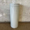 Vintage MCM Original Ash Porcelain Enamel Finish Malm "Zircon" Fireplace Pipe #1