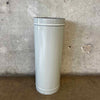 Vintage MCM Original Ash Porcelain Enamel Finish Malm "Zircon" Fireplace Pipe #2