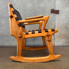 Angel Pazmino for Muebles de Estilo, 1967 Quito Ecuador Designer Rocker