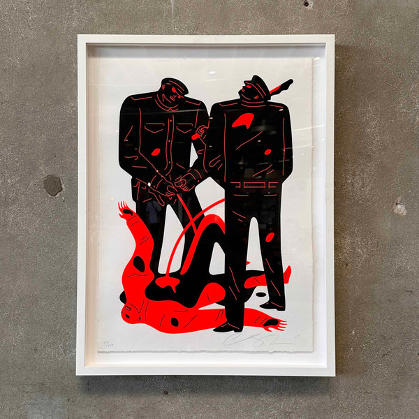 Cleon Peterson "The Pissers 2" Circ. 2018
