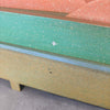 Vintage 80s Memphis Design Painted Lidded Box - Signed Product Image