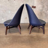 Pair of SOLO Lounge Chairs By De La Espada - Made in Portugal