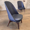 Pair of SOLO Lounge Chairs By De La Espada - Made in Portugal