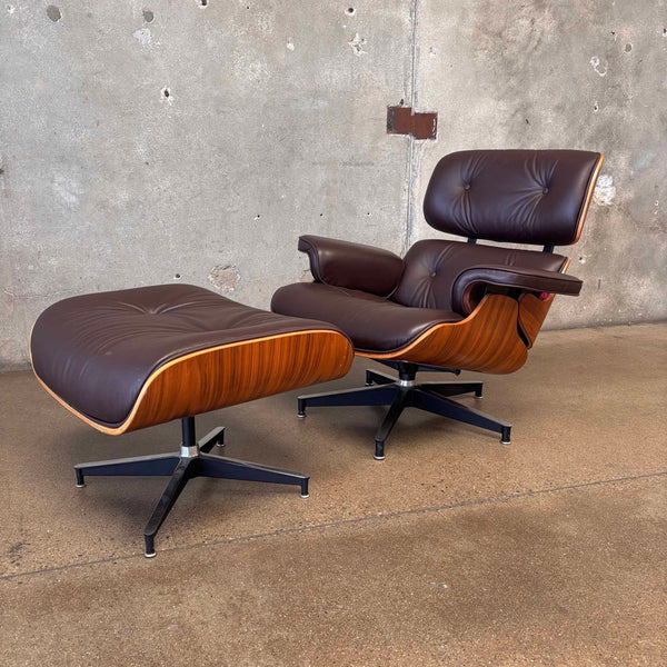 Eames Style Plycraft Lounge Chair & Ottoman