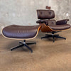 Eames Style Plycraft Lounge Chair & Ottoman