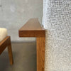 Scandinavian Hans Wegner Style Lounge Chair & Ottoman