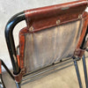 Set of Four Charlotte Perriand Chairs For Les Acres In Steel & Leather