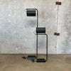 Pair of Ron Rezek Floor Lamps In Black