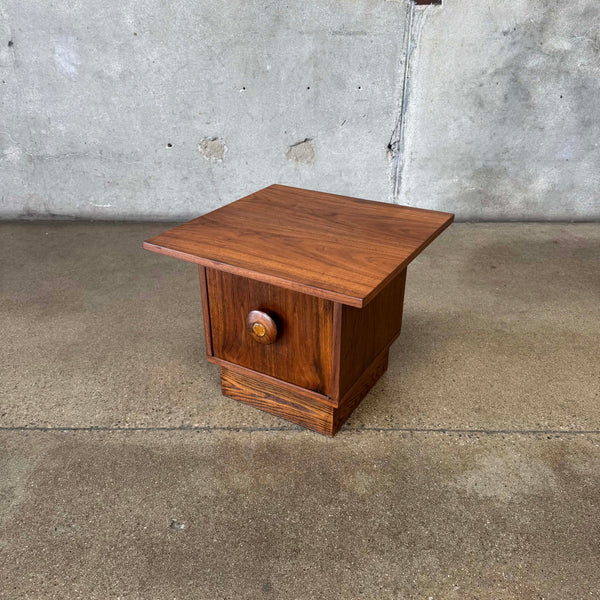 Mid Century Modern Side Table By John Keal For Brown Saltman