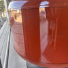 Vintage Mid Century Modern "Terra Cotta" Malm "Fire Drum 2"