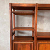 1960's Spanish 2 Bay Wall Cabinet in Solid Pine