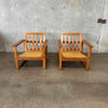 Pair Of Borge Mogensen Model 2256 Lounge Chairs in Oak