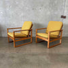Pair Of Borge Mogensen Model 2256 Lounge Chairs in Oak