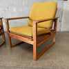 Pair Of Borge Mogensen Model 2256 Lounge Chairs in Oak