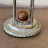1980s Verdigris Copper Tub Torchiere Lamp By Jim Bindmand For Rainbow Lamp Co.