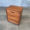 Mid Century Henredon 3 Drawer Dresser Nightstand circa 1960's