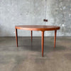 Moreddi Teak Danish Dining Table With Four Leaves