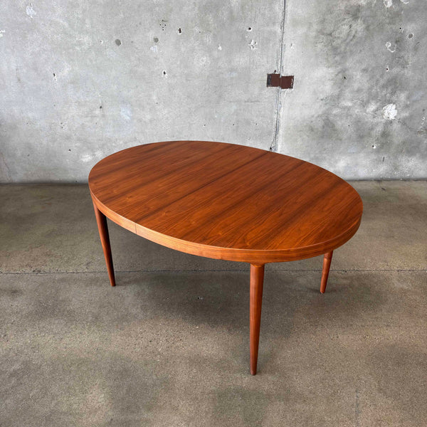 Moreddi Teak Danish Dining Table With Four Leaves